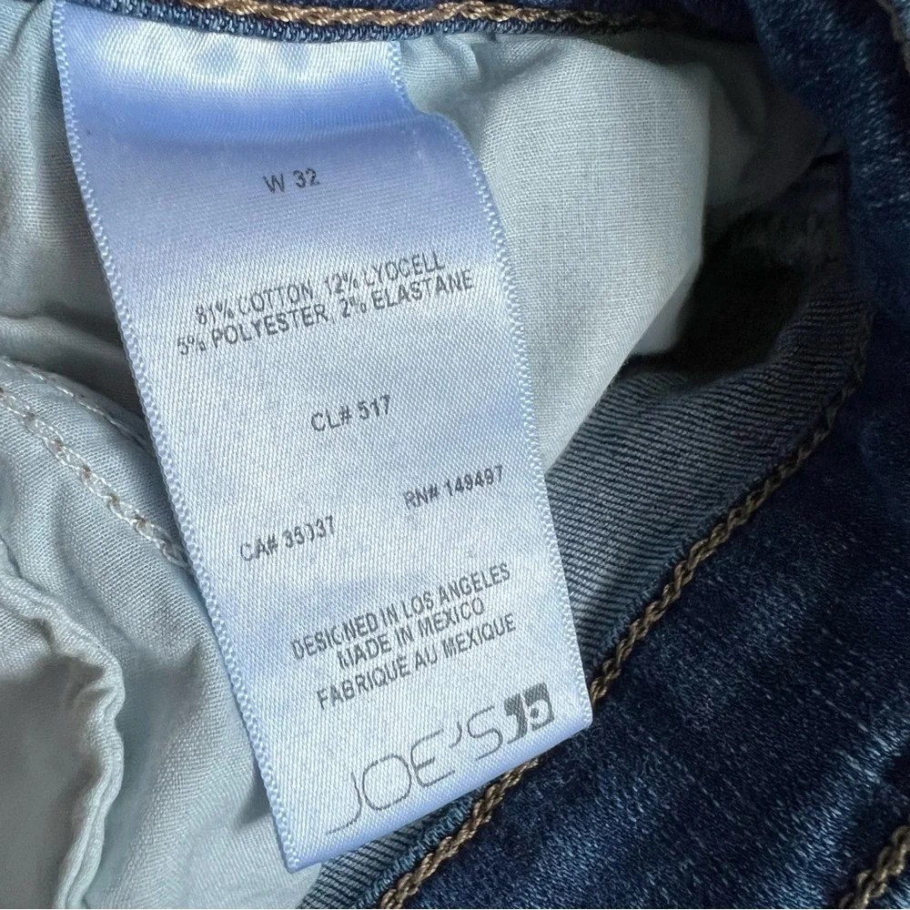 Joe's Jeans High Rise Skinny  Medium Wash Denim Size 32 - Picture 15 of 15